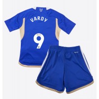 Dres Leicester City Jamie Vardy #9 Domaci za djecu 2023-24 Kratak Rukav (+ kratke hlače)